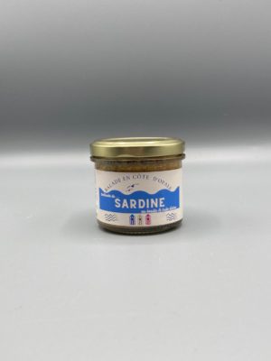 tartinade de sardine aux basilic et huile d’olive